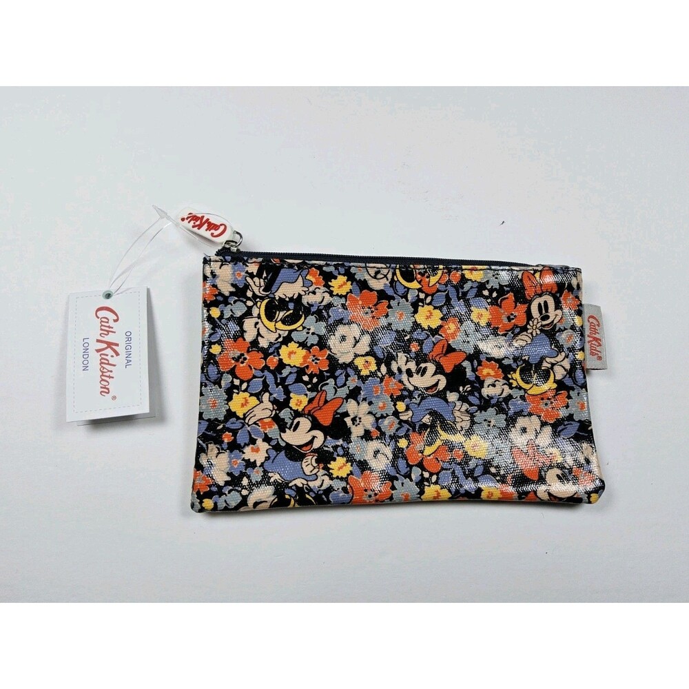 Cath Kidston X Disney Minnie Mouse Floral Zipper Pouch Bag